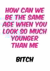 Funny and rude Birthday Card created by Steve Brown