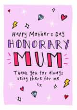 Cute Mother's Day Card - For The Work Mum, Step Mum, Like A Mum In Your Life created by Bow & Bell