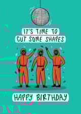 Fun Birthday Card - Squid Game - Cut Some Shapes created by Muses & May