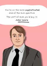 Funny Mother's Day Card - Mark Corrigan - Peep Show created by original fox designs