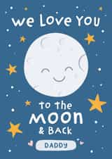 Cute Valentine's Day Card - For Daddy - From The Kids created by Macie Dot Doodles