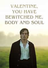 Fun Valentine's Day Card - Mr Darcy - Pride & Prejudice created by Janath