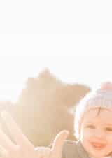 Personalised Valentines Day Photo Card created by Paper & Wool - Daddy will you be my valentine card