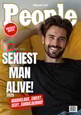 Personalised Face Swap Valentine's Card – Sexiest Man Alive Cover created by CC Designs