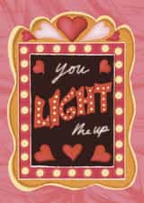 Retro Valentine’s Day Sign created by Odyssey of the Line Calligraphy