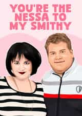 Cute Valentine's Day Card - Nessa To My Smithy created by Pink + Pip