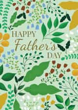 Pretty Father's Day Card - Flowers And Foliage created by Rainee Collections 