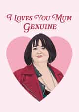Nessa Mother's Day Card - Nessa - Gavin And Stacey created by Bonne Nouvelle