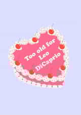 Too old for Leo created by Duchess Plum