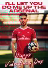 Face Swap Rude Valentine’s Card – Arsenal – Declan Rice – Football created by Richy B