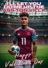 Face Swap Rude Valentine’s Card – Aston Villa – Ollie Watkins – Football created by Richy B