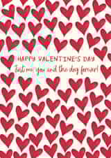 Cute Valentine's Day Card - You, Me And The Dog created by The Boy and the Bear