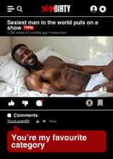 Naughty Valentine's Day Card - You're My Favourite Category created by Wits & Giggles