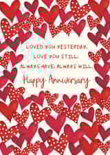 Traditional Anniversary Card - Always Have, Always Will created by The Boy and the Bear
