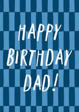 Classic Birthday Card - For Dad - Checkerboard created by Zoe Spry