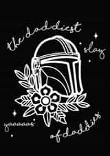 Mando Pedro fathers Day card created by Rachell Smith