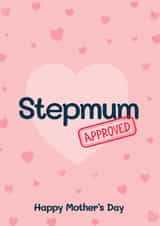 Cute Mother's Day Card - Step Mum - Approved created by Bev O'Connor || @oconnordesign