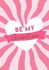 Be my Galentine Card perfect for your best friend this Galentine’s Day created by Lola