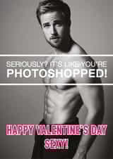 Funny Valentine's Day Card - Photoshopped - Ryan Gosling created by CARD MASTER LDN