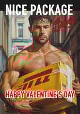 Funny Valentine's Day Card - Nice Package created by CARD MASTER LDN