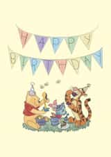 Winnie the Pooh Birthday Card created by Jessica Grundy