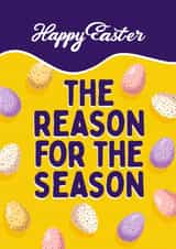 Funny Easter Card - Mini Eggs created by Mrs Best Paper Co.