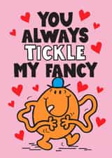 Funny Mr. Tickle Valentines Card /Anniversary Card for Him, Husband, Boyfriend created by Mr. Men