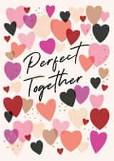 Classic Anniversary/Wedding Card - Perfect Together created by Laura Darrington Design Ltd.