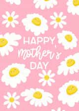 Cute Happy Mother’s Day with Kawaii Flowers created by Pri M
