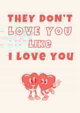 Yeah Yeah Yeahs - Maps - Indie Music Valentine's / Anniversary / Wedding Card created by Glow On Prints