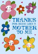 Fun Mothers Day Card - For Mother Figure created by AmySrvc Illustration