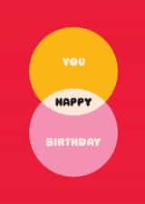 Happy Birthday greeting card – Birthday card created by Stoats & Weasels