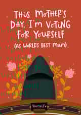 Funny Mother's Day Card - The Traitors - World's Best Mum created by Abbie Imagine