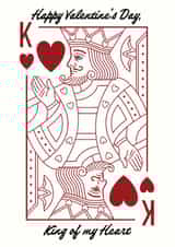Fun Poker Card Valentine's Day card for your boyfriend or husband created by Emma Simonsen