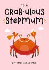 Cute Mother's Day Card - Crab-ulous Stepmum created by Joanne Hawker