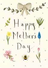 Pretty Mother's Day Card - Garden Flowers created by Love Lucy Illustration