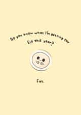 Cute Eid Card - Moon - Eating created by The Mosque Sketcher