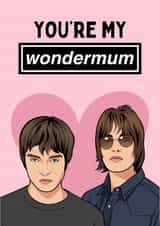 Cute Mother's Day Card - Oasis - Wondermum created by Sundiva Designs