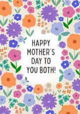 Classic Mother's Day Card - To You Both - LGBTQ+ created by Sarah Corcoran 