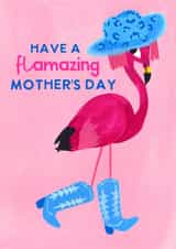 Cute Mother's Day Card - For Mum - Flamazing created by Holly Fox