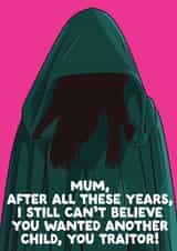Funny Mother's Day Card - The Traitors - Sibling Rivalry created by Filthy Sentiments