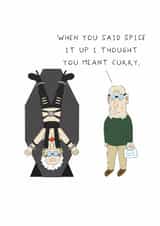 Funny Anniversary Card - Spice It Up created by AJS STUDIOS