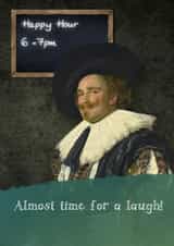 Funny Birthday Card - Happy Hour created by Kate Garrett