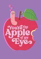 Cute Anniversary Card - Apple Of My Eye created by Kiki