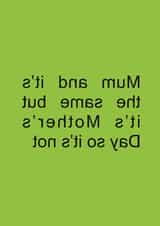 Bratty Mother’s Day card inspired by Charlie xcx created by Cardie created