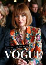 Funny Birthday Card - Vogue created by Shower Thoughts