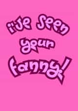 Cheeky queer valentine's card - for her created by Remix by Rena