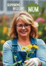 Cute Mother's Day Card - Blooming Brilliant created by Giddy Kipper