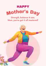 Mother's Day card for seniors created by Move it or Lose it 
