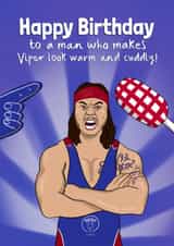 Funny Birthday Card - Gladiators - Viper created by Running with Scissors